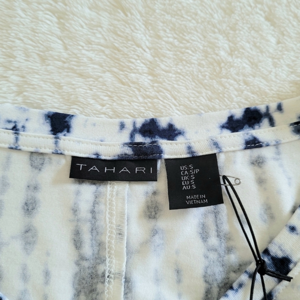 Tahari Tie Dye☮️ Top - NWT - Picture 5 of 11